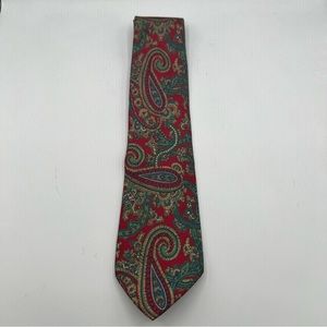 VINTAGE Fendi Cravatte 100% Silk Necktie Made In Italy